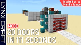 【マイクラ統合版】ガチ勢が作ったドア20選！【Mumboさんリスペクト】Inspired by Mumbo Jumbo