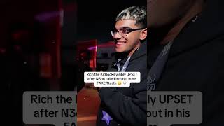 Rich the Kid looks visibly UPSET after N3on called him out in his FAKE Teeth 😬 💀