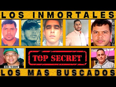 NIÑO GUERRERO y los 6 CRIMINALES mas BUSCADOS de VENEZUELA (PROFUGOS)