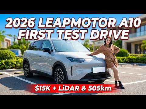 Thumbnail for Leapmotor A10 First Test Drive: 505km Range & LiDAR Under $15K by Leapmotor