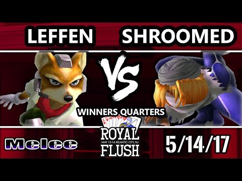 Royal Flush SSBM - IMT | Shroomed (Sheik) Vs. TSM RB | Leffen (Fox) Smash Melee Top 32