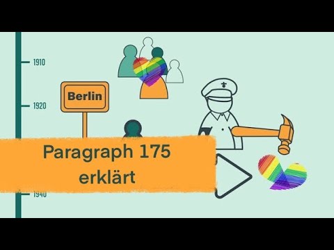 Der Paragraf 175 erklärt | TW: Homofeindlichkeit, Verfolgung von queeren Menschen in der NS-Zeit