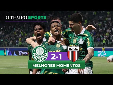 PALMEIRAS 2 x 0 BOTAFOGO-SP - Veja os MELHORES MOMENTOS