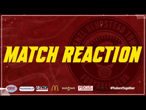 MATCH REACTION : Lee Bircham reacts to Hemel 2-2 Eastbourne