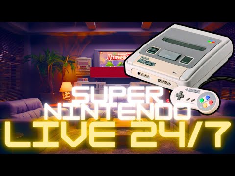 🔴 24/7 snes 🎮 gameplay to study/relax to
