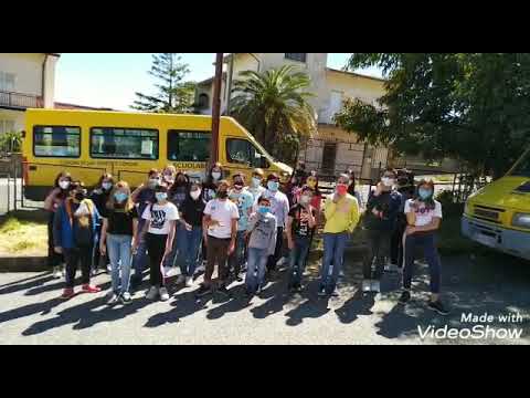 IOSanDemetrio Corone Italy Etwinning Project Are you aware? Covid 19 slogan