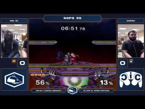 S@PS 35 Melee Singles - Kal-El (Sheik) vs Dorsh (Marth) - Losers Bracket