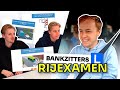 DE BANKZITTERS DOEN RIJEXAMEN