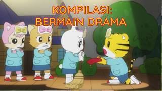 Kompilasi: Bermain Drama | Kartun Anak Bahasa Indonesia | Shimajiro Indonesia