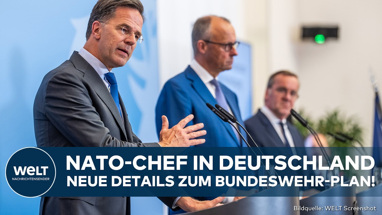 NATO-GIPFEL: Brisante Details! Pistorius, Merz und Rutte enthüllen Plan für die Bundeswehr