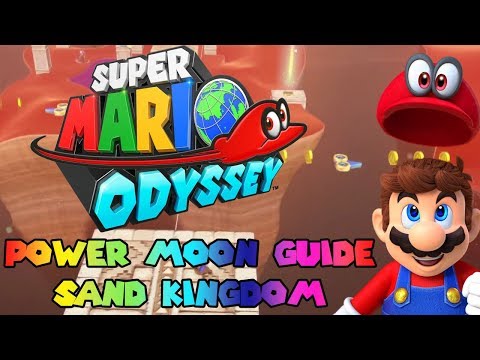 Super Mario Odyssey Guide - 62 Moons and 85 Purple Coins - Sand Kingdom (With timestamps)