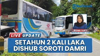 Belum Ada Setahun Bus DAMRI Kecelakaan 2 Kali, Dishub: Kelayakan Armada Dipertanyakan Harus Evaluasi