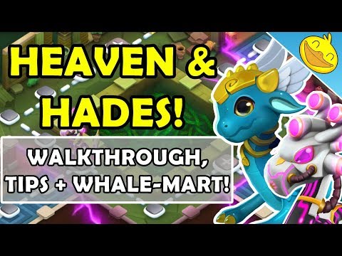 HEAVEN & HADES Castle Event WALKTHROUGH! Win CHRONO HADES + HERMES Dragons! - DML #1115