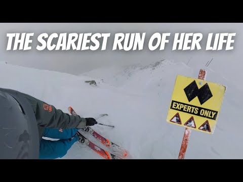 My 60-Year-Old Mom vs Blackcomb's Steepest Run
