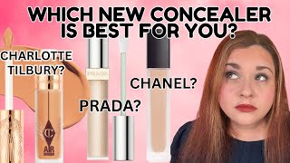 NEW CHARLOTTE TILBURY AIRBRUSH CONCEALER Chanel Le Teint Concealer Prada Concealer Review