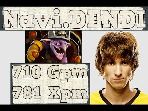 Navi Dendi plays Timbersaw solo ranked (710 gpm / 781 Xpm)  7000+ Mmr game!