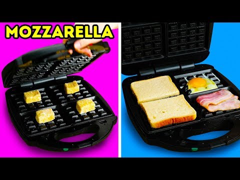 10 SURPRISING FOODS YOU CAN MAKE IN YOUR WAFFLE MAKER