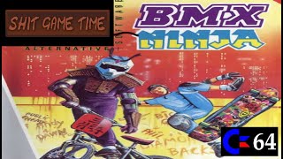 SHIT GAME TIME: BMX NINJA (C64 - Contains Swearing!)