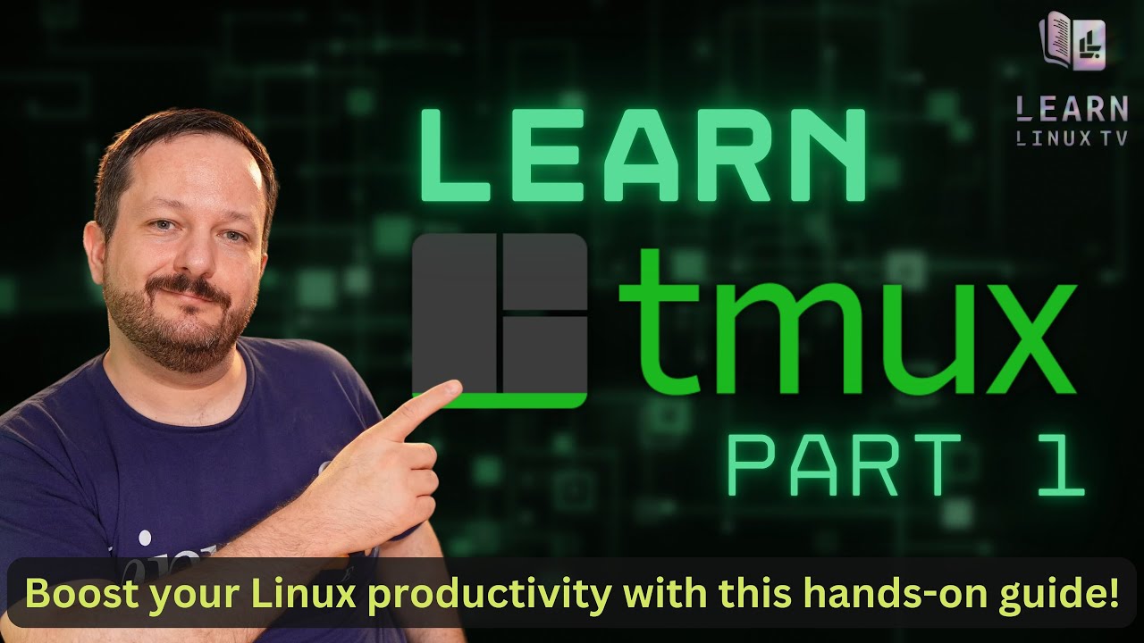Learn tmux (Part 1) Boost your Linux Productivity with this 5-part Course!