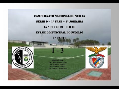 20190915 1ª Fase 3ª Jornada CAF vs BCBRANCO Resumo