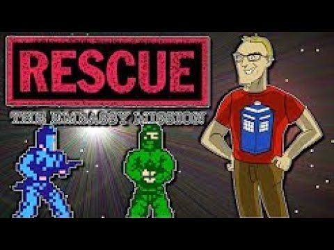 Rescue: The Embassy Mission (NES/Nintendo Retro Game Review) (Reupload)