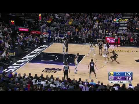 De'Aaron Fox Spins and Scores vs. GSW 2019.01.05