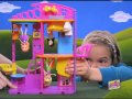 Polly Pocket Hangout House Playhouse Stick N Play