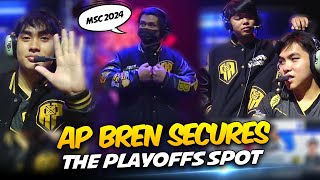 AP BREN is the FIRST TEAM to SECURE THE PLAYOFFS SPOT. . . 🤯