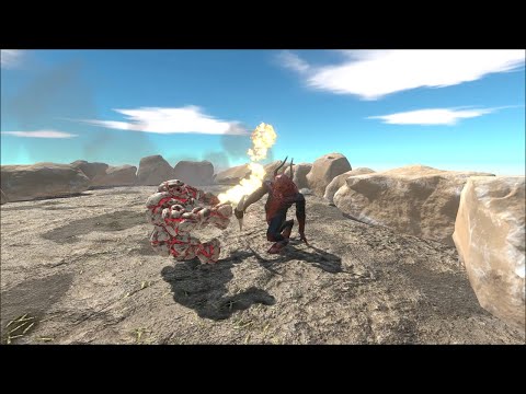 Kazarog vs Attackers  | Animal Revolt Battle Simulator ARBS