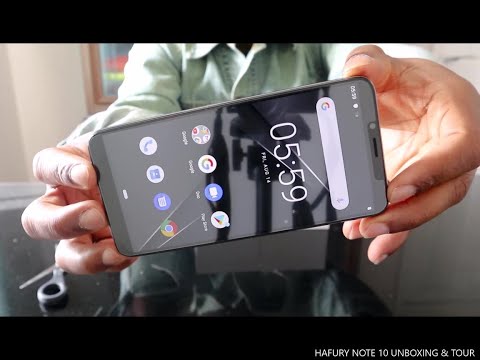 HAFURY NOTE 10 UNBOXING & TOUR