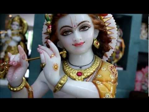 Krishna idol from marble
