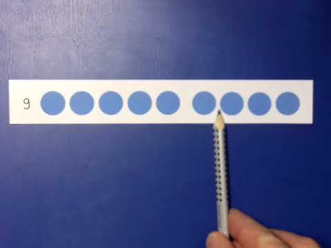 Mathe lernen in Klasse 1 - Die 9 zerlegen