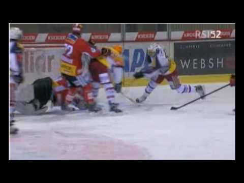 1. Spiel Playout 09.03.10 Biel - Ambri 4 : 1