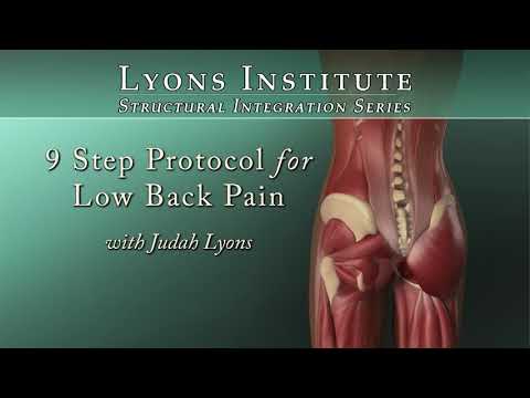 Lyons Institute - 9 Step Protocol for Low Back Pain - Introduction
