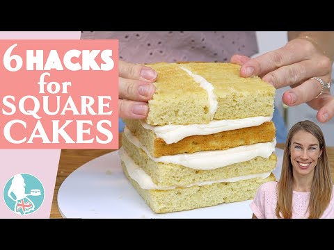 6 Hacks for Square Cakes