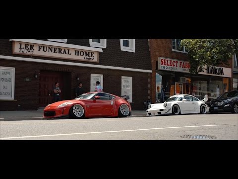 Mike's Bagged 370z & Brandon's RWB Porsche