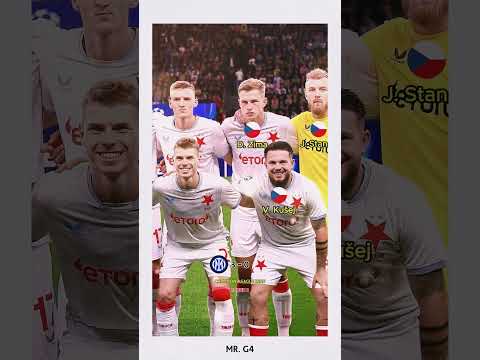 Champions League 25/26 - Round 2 - Inter Milan vs SK Slavia Praha Squad #intermilan #slaviapraha