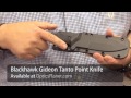 Blackhawk Gideon Tanto Point Knife - OpticsPlanet.com