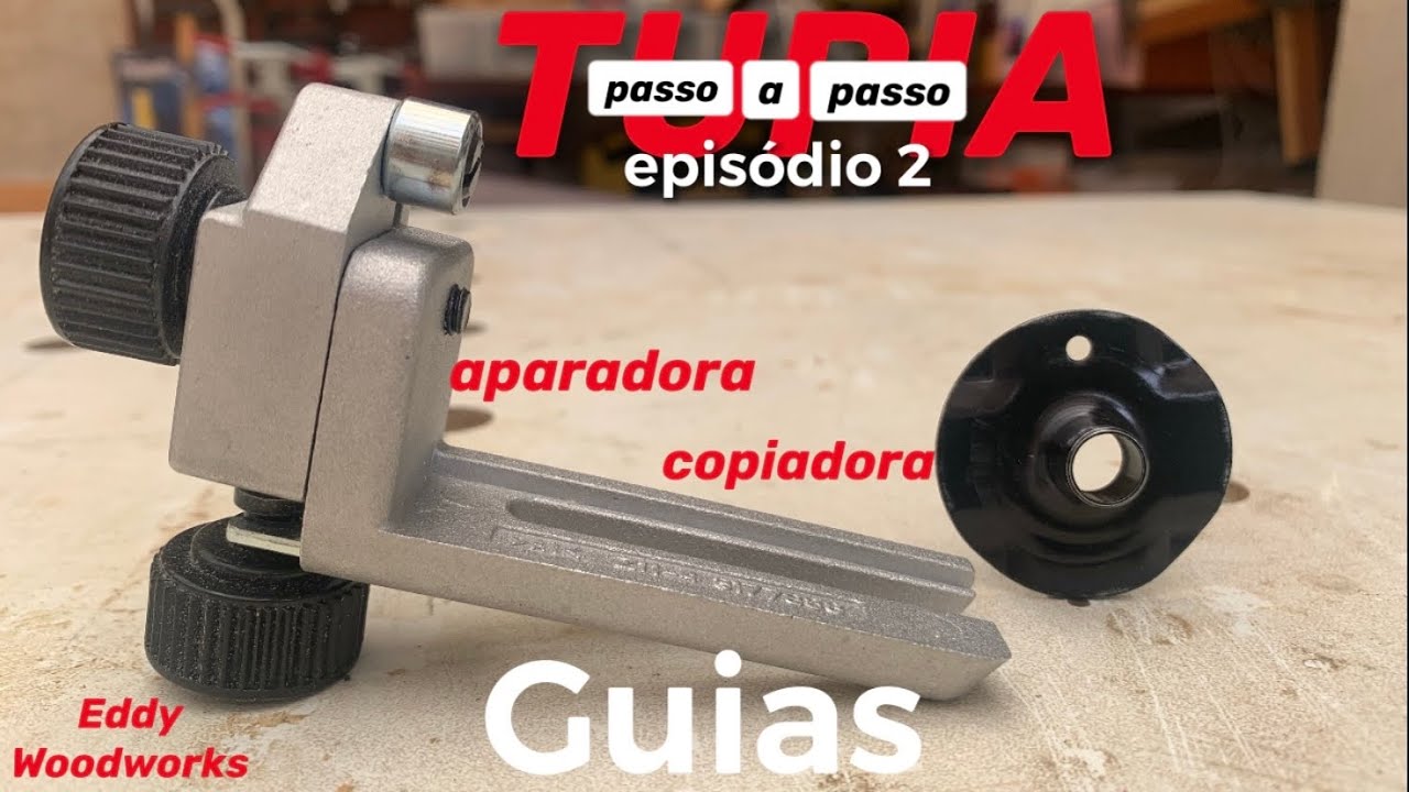 121 - TUPIA -usando as GUIAS - aparadora e copiadora