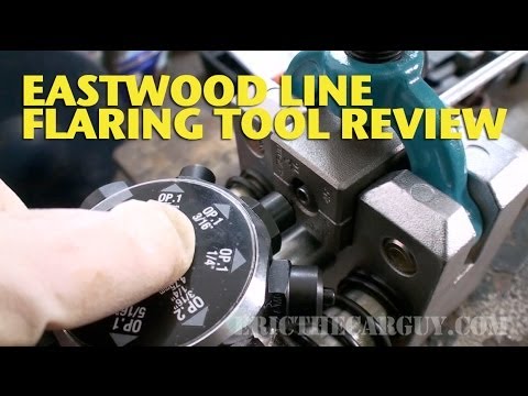 Eastwood Line Flaring Tool Review -EricTheCarGuy Video