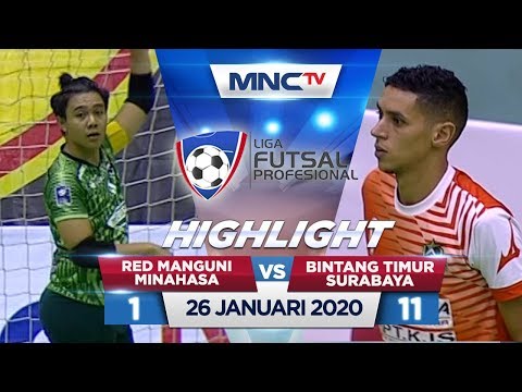 RED MANGUNI MINAHASA VS BINTANG TIMUR SURABAYA (FT: 1-11) - Highlights Liga Futsal Profesional 2020