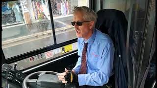 The Singing Sydney Bus Driver sings &quot;Kiss This Thing Goodbye&quot;, made famous by Del Amitri.