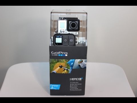 GoPro hero 3+ unboxing (BLACK EDITION)