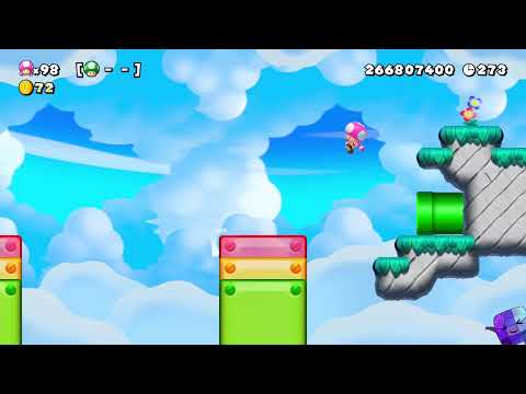 Super Mario Maker 2 🔧 Endless Challenge with Toadette 9513 - 9520