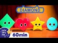 Learn Shapes Song Learn English For Kids Songs For Kids Nursery Rhymes Little Baby Bum