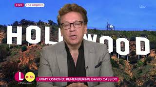 Jimmy Osmond Remembers David Cassidy | Lorraine