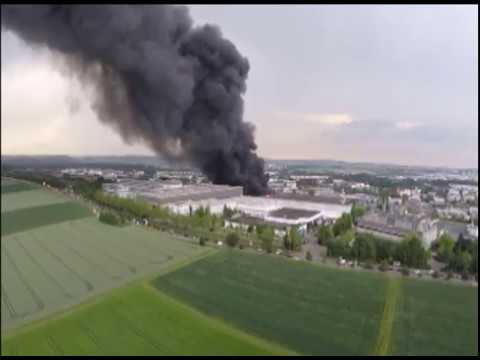 F-500 EA and the Boblingen Reisser AG Warehouse Fire - Germany