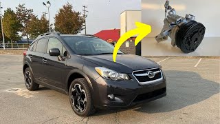 Subaru Crosstrek AC Compressor recall details