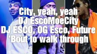 Dj Esco Ft. Future &amp; Nas - Walk Thru (official lyrics video)