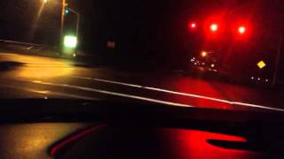 preview picture of video 'Late Night Ride-Along from Amherst, MA to Northampton, MA'